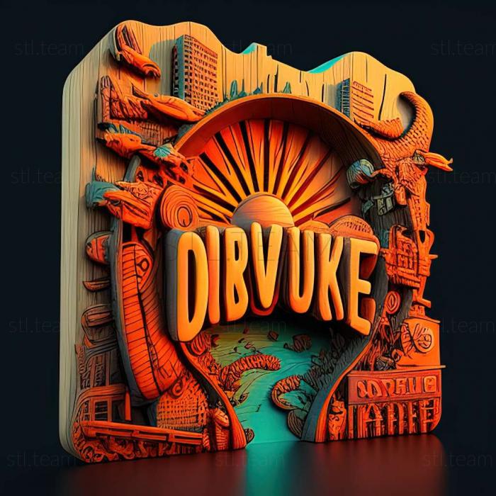 3D model Sunset Overdrive game (STL)
